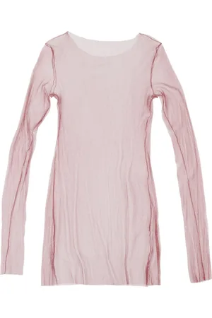 Cortana Koszulki, Kobieta, Różowy, XL, Tiul, t de tul, top lilas