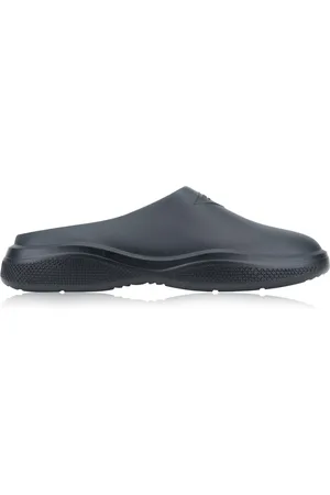 Prada Buty, Mężczyzna, Czarny, 40 EU, Wsuwane sandały
