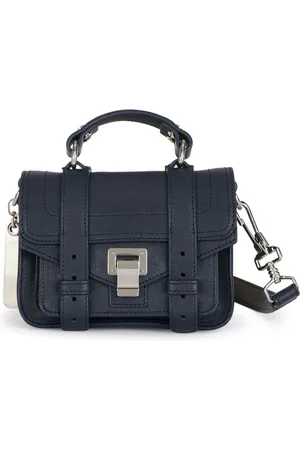 Proenza Schouler Torebki, Kobieta, Niebieski, ONE SIZE, Skóra, Uniwersalna Torba Cross Body