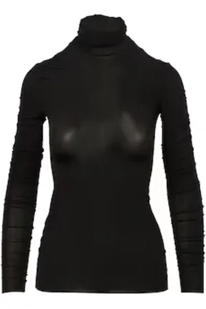 Serafini Koszulki, Kobieta, Czarny, M, Long Sleeve Top
