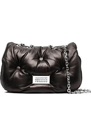 Maison Margiela Torebki, Kobieta, Czarny, ONE SIZE, Stylowa Skórzana Torba