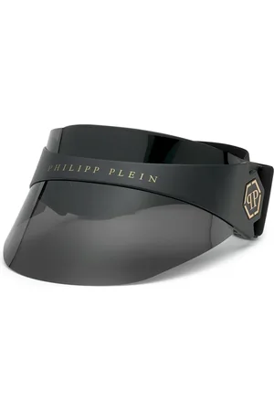 Philipp Plein Akcesoria, unisex, Czarny, ONE SIZE, Plein F.i.t. Future IS Today Visiera-K