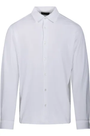 Roberto Collina Koszule, Mężczyzna, Biały, XL, Biała Koszula Rb 5101
