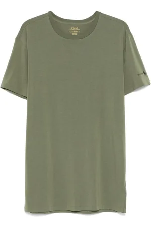 Ralph Lauren Koszulki, Mężczyzna, Zielony, M, Bawełna, Zestaw 3 T-shirtów z okrągłym dekoltem
