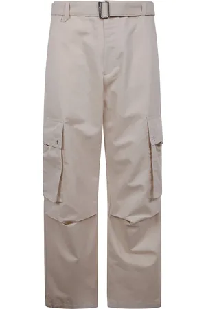 Jacquemus Spodnie, Mężczyzna, Beżowy, L, Cargo Bag