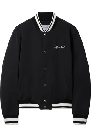 OFF-WHITE Kurtki, Mężczyzna, Czarny, L, Koszulka Script Souvenir Varsi