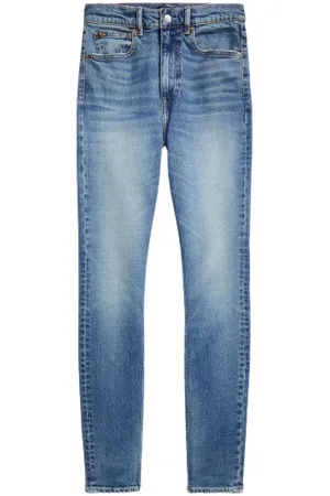 Ralph Lauren Jeansy, Kobieta, Niebieski, W28, Bawełna, High Waist Skinny Jean Tompkins