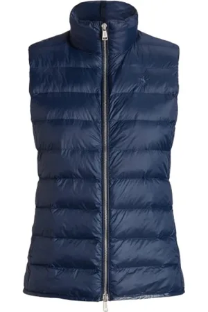 Ralph Lauren Kurtki, Kobieta, Niebieski, M, Nylon, Bezrękawnik Puchowy