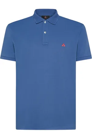 Peuterey Koszulki, Mężczyzna, Niebieski, M, Plantago Polo Shirt