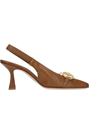 Pomme D´Or Buty, Kobieta, brązowy, 40 EU, Skóra, Slingback Décolleté