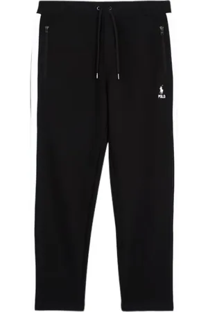 Ralph Lauren Spodnie, Mężczyzna, Czarny, XS, Bawełna, Spodnie o regularnym kroju