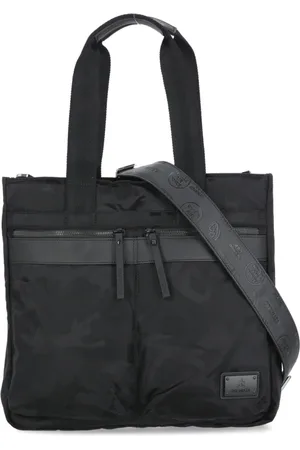 Premiata Torebki, Mężczyzna, Czarny, ONE SIZE, Czarna torba typu tote z wieloma kieszeniami