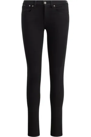 Ralph Lauren Jeansy, Kobieta, Czarny, W32, Bawełna, Jeansyy Tompkins Skinny