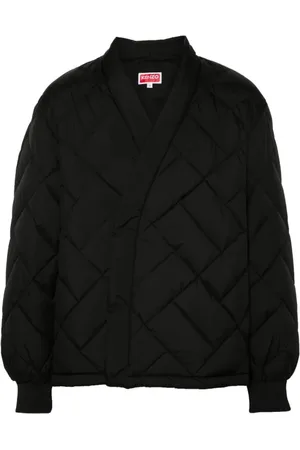 Kenzo Kurtki, Mężczyzna, Czarny, M, Kurtka puchowa w stylu Fe 65Ma 1459Nl