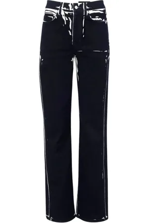 Proenza Schouler Jeansy, Kobieta, Czarny, W27, Bawełna, Jeansyy Ryman