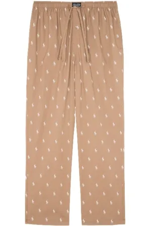 Ralph Lauren Spodnie, Mężczyzna, brązowy, S, Bawełna, Bawełniane spodnie dresowe