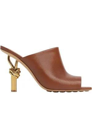 Bottega Veneta Buty, Kobieta, brązowy, 36 EU, Brązowy Piasek Sandał Styl 2460