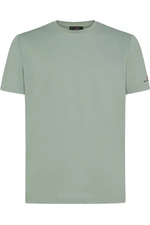 Peuterey Koszulki, Mężczyzna, Zielony, S, Bawełna, Jasnozielony T-shirt Zole 02