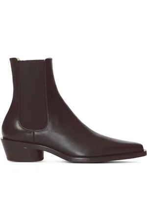 Proenza Schouler Buty, Kobieta, Czarny, 36 EU, Skóra, Skórzane botki Chelsea Bronco