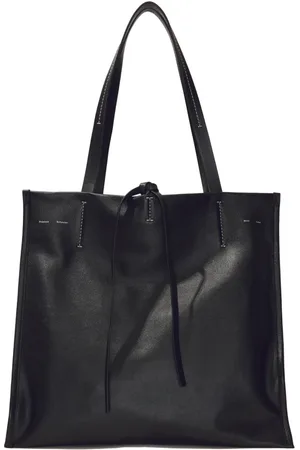 Proenza Schouler Torebki, Kobieta, Czarny, ONE SIZE, Skóra, Czarna Torba Tote ze Skóry Nappa