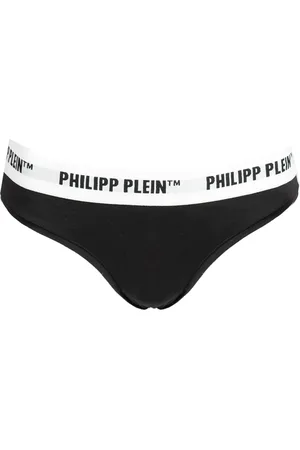 Philipp Plein Bielizna, Kobieta, Czarny, L, Bi-Pack Majtki