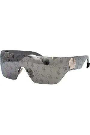 Philipp Plein Akcesoria, Kobieta, Czarny, ONE SIZE, Stylowe okulary przeciwsłoneczne