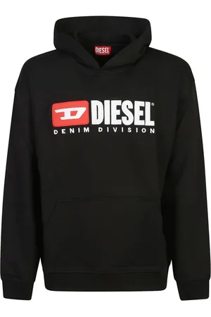 Diesel Bluzy, Mężczyzna, Czarny, S, Stylowe Jeansyy Dżinsowe dla Mężczyzn