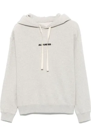 Jil Sander Bluzy, Kobieta, Szary, S, Bawełna, Szary bawełniany sweter