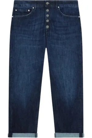 Dondup Jeansy, Kobieta, Niebieski, W25, Denim, Luźne jeansy denim ze stretchem