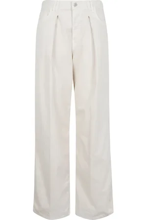 haikure Spodnie, Kobieta, Biały, W26, Spodnie Twill Candy
