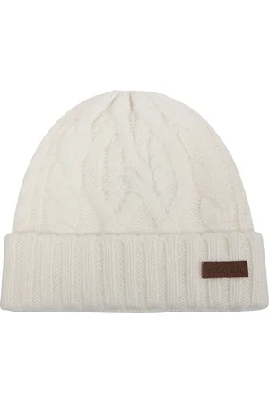 Ralph Lauren Akcesoria, Mężczyzna, Biały, ONE SIZE, Wełna, Stylowa czapka beanie