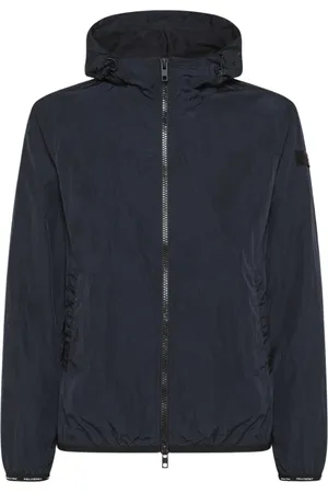 Peuterey Kurtki, Mężczyzna, Niebieski, XS, Nylon, Lekka kurtka bomberka z nylonu