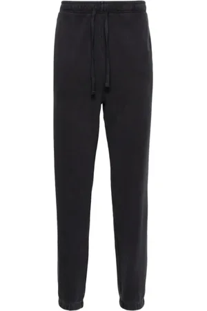 Ralph Lauren Spodnie, Mężczyzna, Czarny, M, Bawełna, Spodnie dresowe ze sznurkiem i haftowanym logo Pony