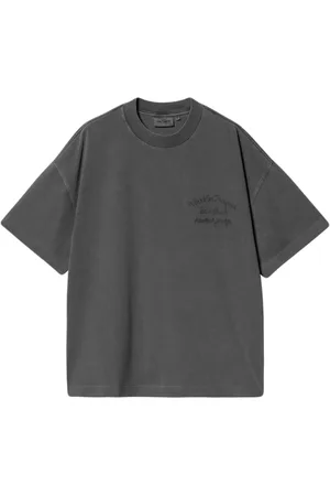 Carhartt Koszulki, Mężczyzna, Czarny, M, Czarna Koszulka z Graficznym Nadrukiem