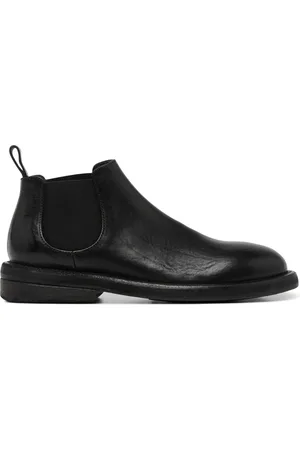 MARSÈLL Buty, Kobieta, Czarny, 37 EU, Czarne Slip-Ony z Skóry Cielęcej