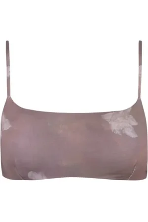 Cortana Stroje kąpielowe, Kobieta, Beżowy, L, Umi, bandeau top jazmin print