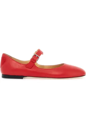 Mach & Mach Buty, Kobieta, Czerwony, 40 EU, Zamsz, Baleriny Serce