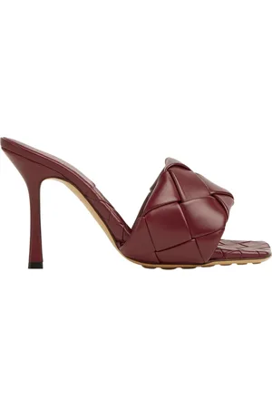 Bottega Veneta Buty, Kobieta, brązowy, 36 EU, Wiśniowa Sandał 6084