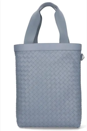 Bottega Veneta Torebki, Mężczyzna, Niebieski, ONE SIZE, Torba Thunder Silver