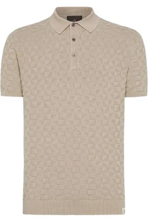 Peuterey Koszulki, Mężczyzna, Beżowy, S, Bawełna, Koszulka Polo Keirin