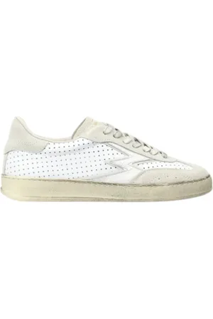 MOA MASTER OF ARTS Buty, Kobieta, Szary, 37 EU, Srebrne Sneakersy z Białym Logiem Club