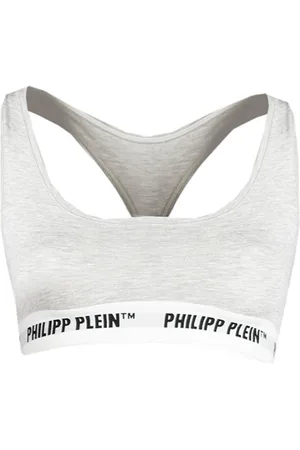 Philipp Plein Sport, Kobieta, Szary, S, Bi-pack Bra