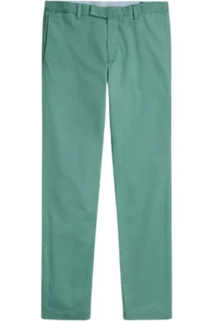 Ralph Lauren Spodnie, Mężczyzna, Zielony, W38, Bawełna, Wąskie, elastyczne spodnie chino