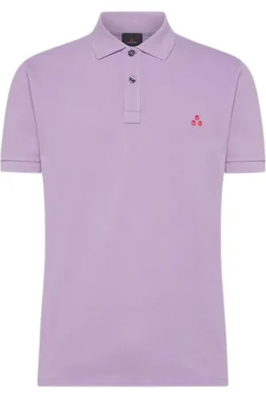 Peuterey Koszulki, Mężczyzna, Fioletowy, S, Bawełna, Zeno 01 Lila Polo Shirt