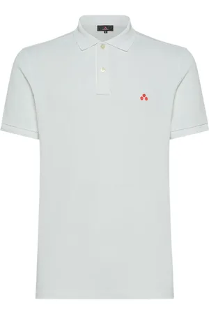 Peuterey Koszulki, Mężczyzna, Biały, 2XL, Nylon, Białe koszulki polo Plantago marki