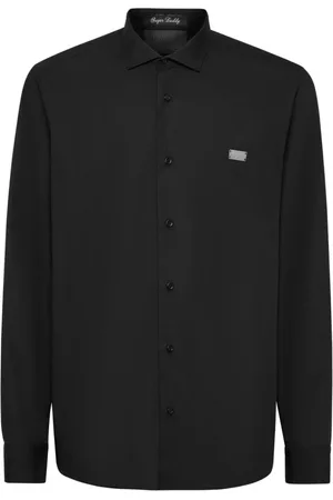 Philipp Plein Koszule, Mężczyzna, Czarny, 2XL, Bawełna, Stylowa koszula