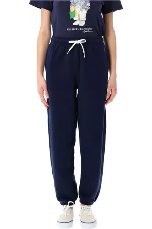 Ralph Lauren Spodnie, Kobieta, Niebieski, M, Bawełna, Spodnie dresowe