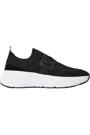 Twin-Set Buty, Kobieta, Czarny, 41 EU, Czarne buty do biegania z Tessuto