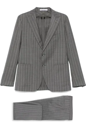 TAGLIATORE Garnitury, Mężczyzna, Szary, 2XL, Sukienki Szare
