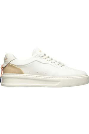 Barracuda Buty, Kobieta, Biały, 37 EU, Denim, Białe Sneakersy Beige/Denim